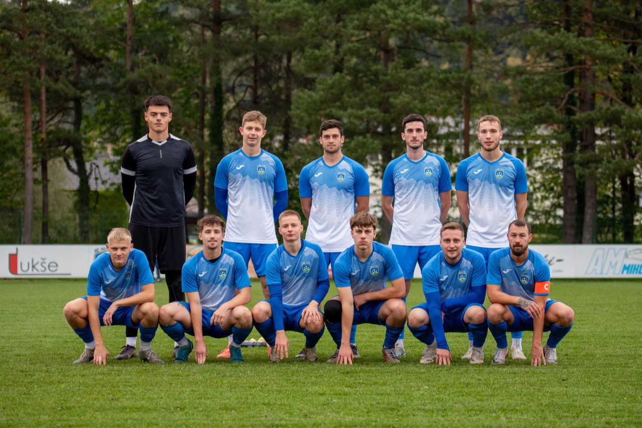 Članska ekipa Nogometnega društva Mozirje, sezona 2025/26